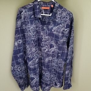 Tori Richard Long Sleeve Button Down